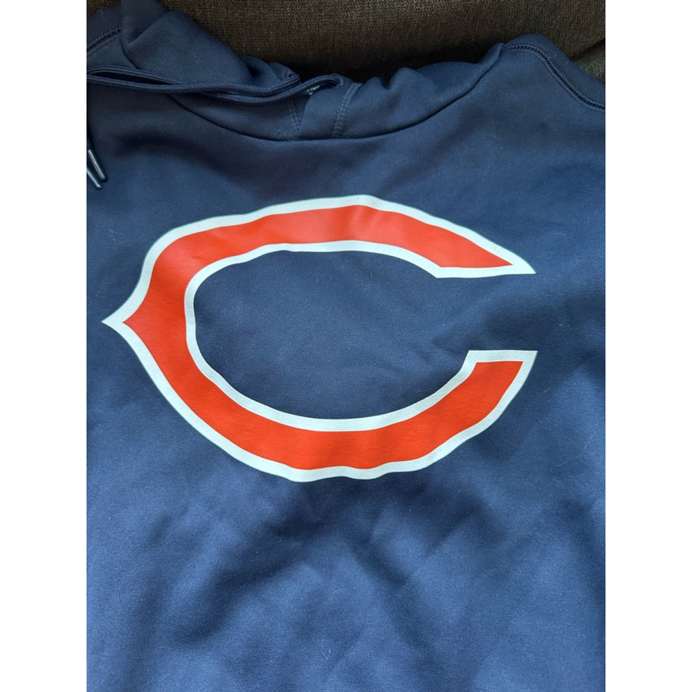Men's Nike Chicago Bears Hoodie Size S Blue - Picture 3 of 4